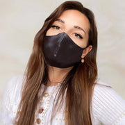 100% Mulberry Silk Mask with 5 Layer Antimicrobial Carbon Filter