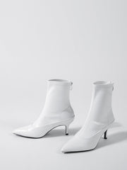 Minimalist Stiletto Heeled Boots