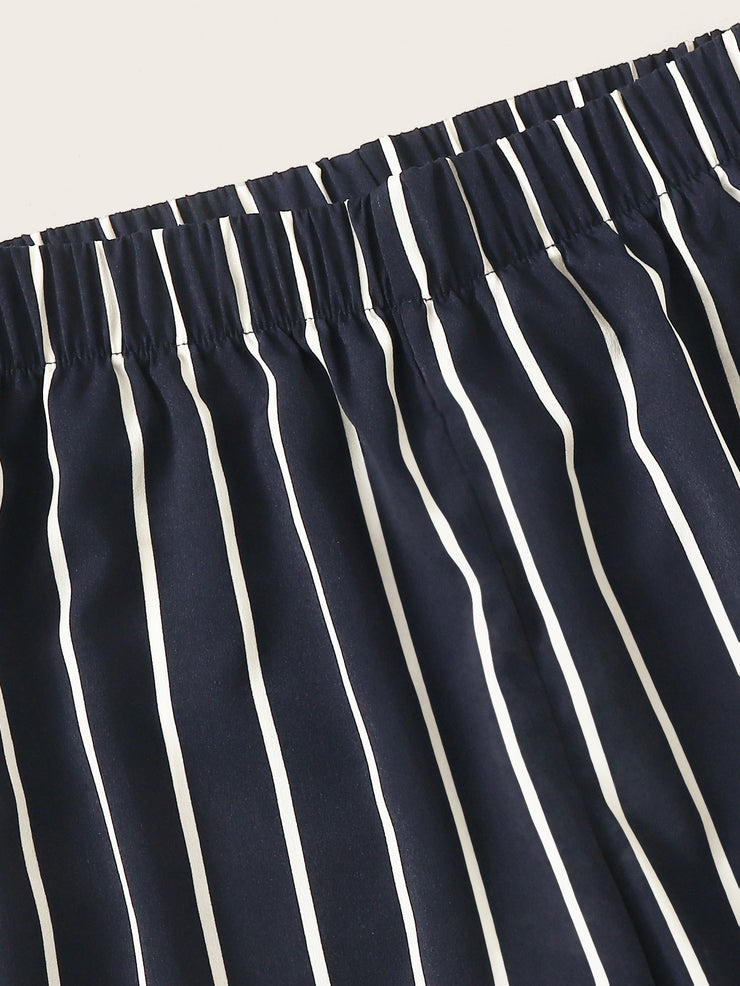 Vertical Striped Cami Top & Pants