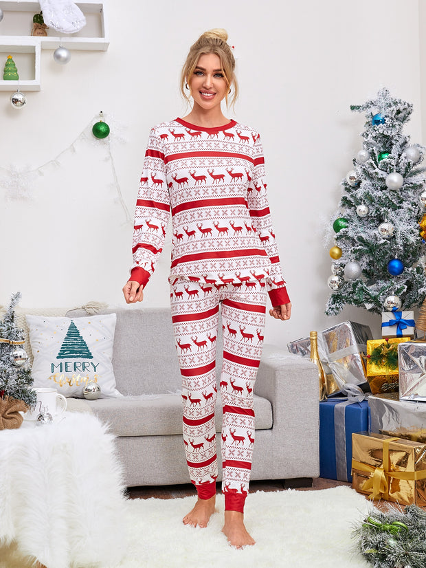 Christmas Print Pajama Set