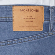 Jack & Jhn medium blue slim fit stretchable jeans for men