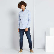 Brand K!abi slim fit stretchable dark blue mens jeans